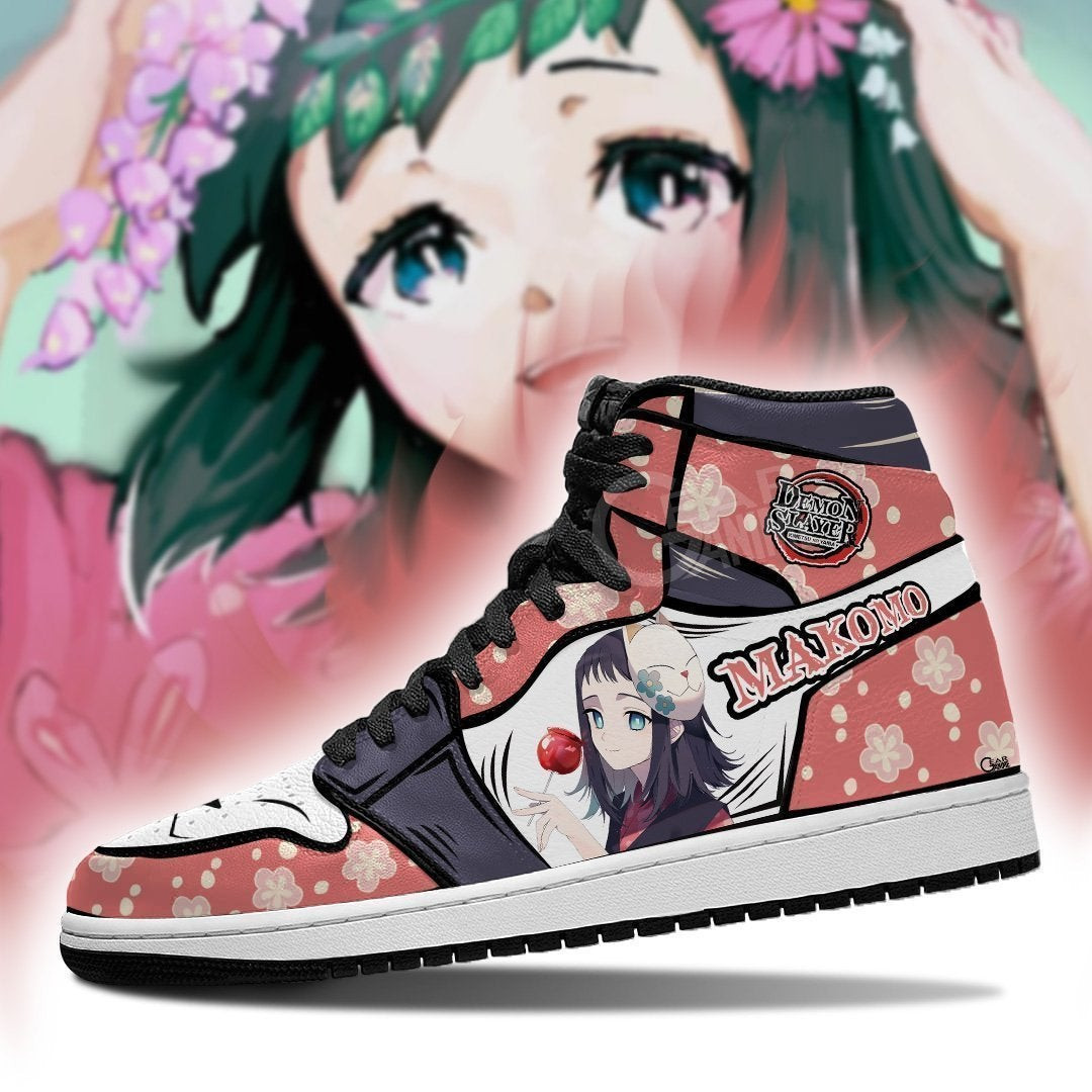 Makomo Sneakers Anime Shoes -  Demon Slayer: Kimetsu no Yaiba - Angle 3