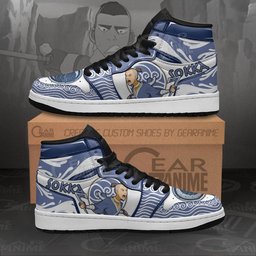 Sokka Custom J1 Sneakers Avatar The Last Airbender Anime -  Avatar The last Airbender - Angle 1