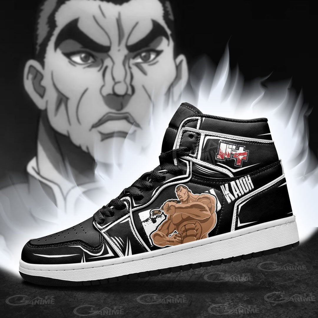 Retsu Kaioh Sneakers Baki Custom Anime Shoes -  Baki the Grappler - Angle 4
