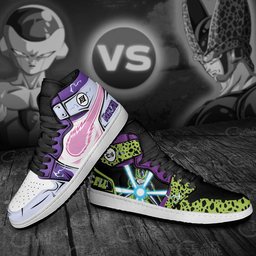 Frieza And Perfect Cell Sneakers Dragon Ball Custom Anime Shoes -  Dragon Ball Z - Angle 3