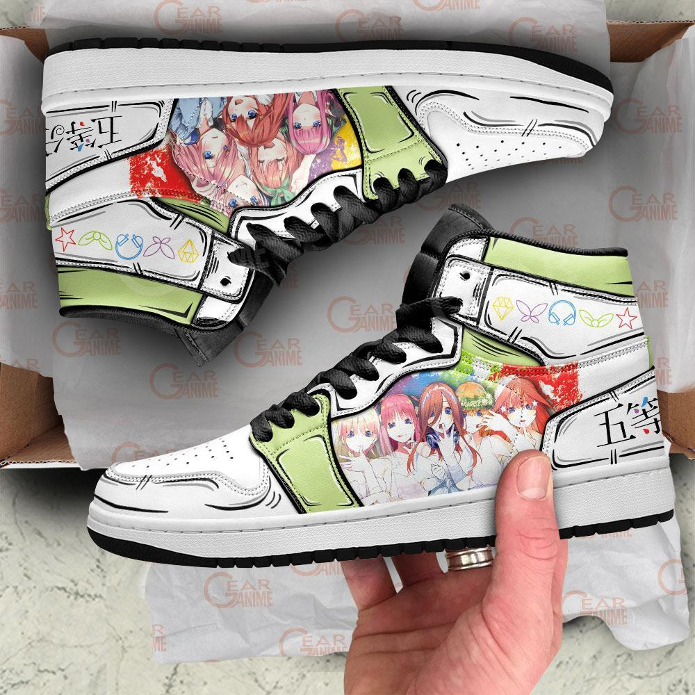 Quintessential Quintuplets Sneakers Custom Anime Shoes - 4 - GearAnime