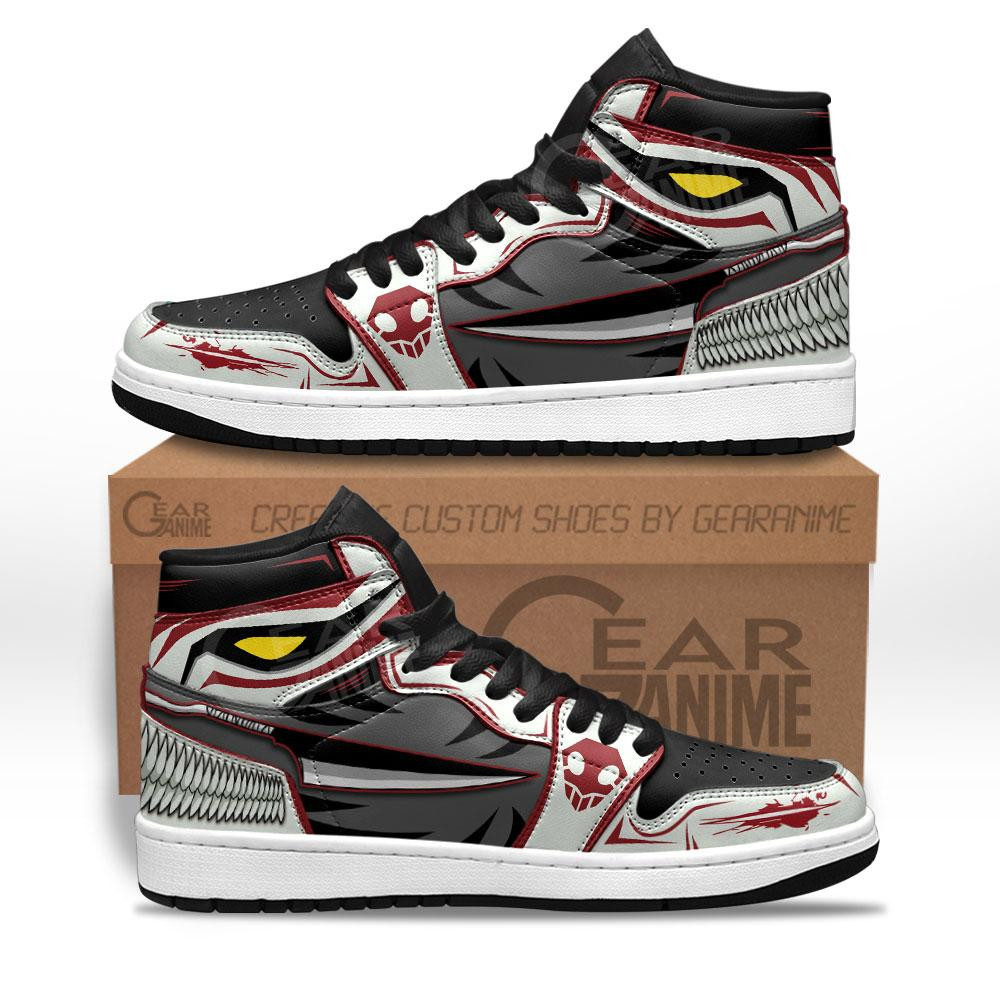 Ichigo Kurosaki Zangetsu Shikai Custom J1 Sneakers Bleach Anime -  Bleach - Angle 1