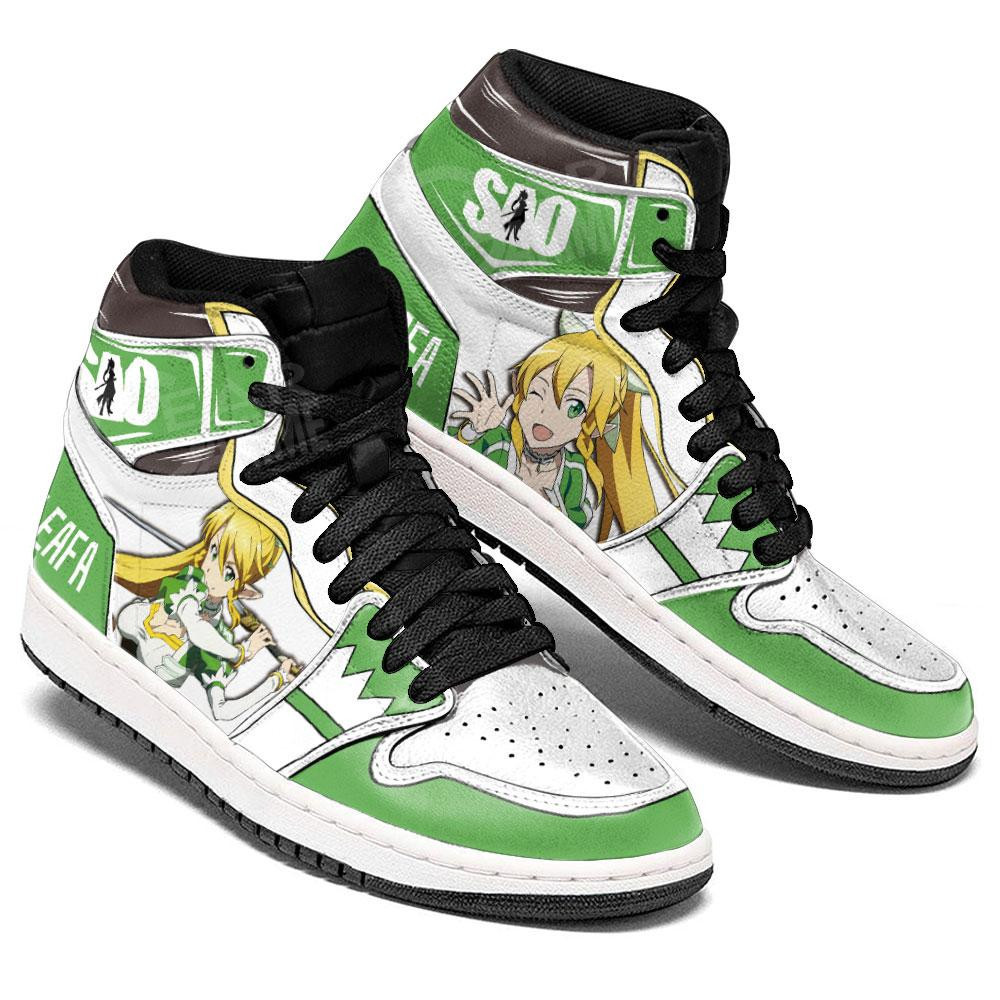 Leafa Sneakers Anime Sword Art Online Shoes -  Sword Art Online - Angle 3