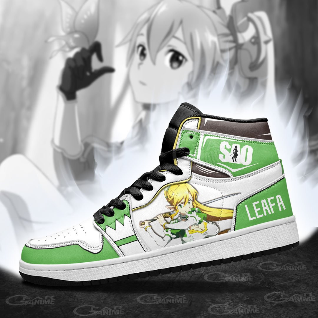 Leafa Sneakers Anime Sword Art Online Shoes -  Sword Art Online - Angle 4