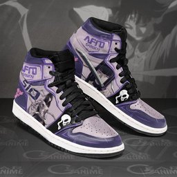 Afro Samurai Sio Sneakers Custom Anime Shoes MN11 - 2 - GearAnime