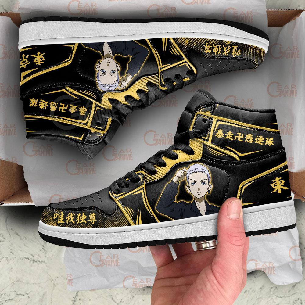 Takashi Mitsuya Sneakers Anime Tokyo Revengers Shoes -  Tokyo Revengers - Angle 3