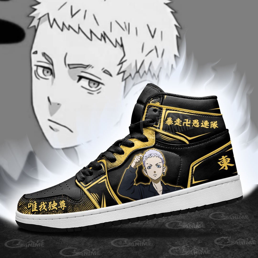Takashi Mitsuya Sneakers Anime Tokyo Revengers Shoes -  Tokyo Revengers - Angle 4