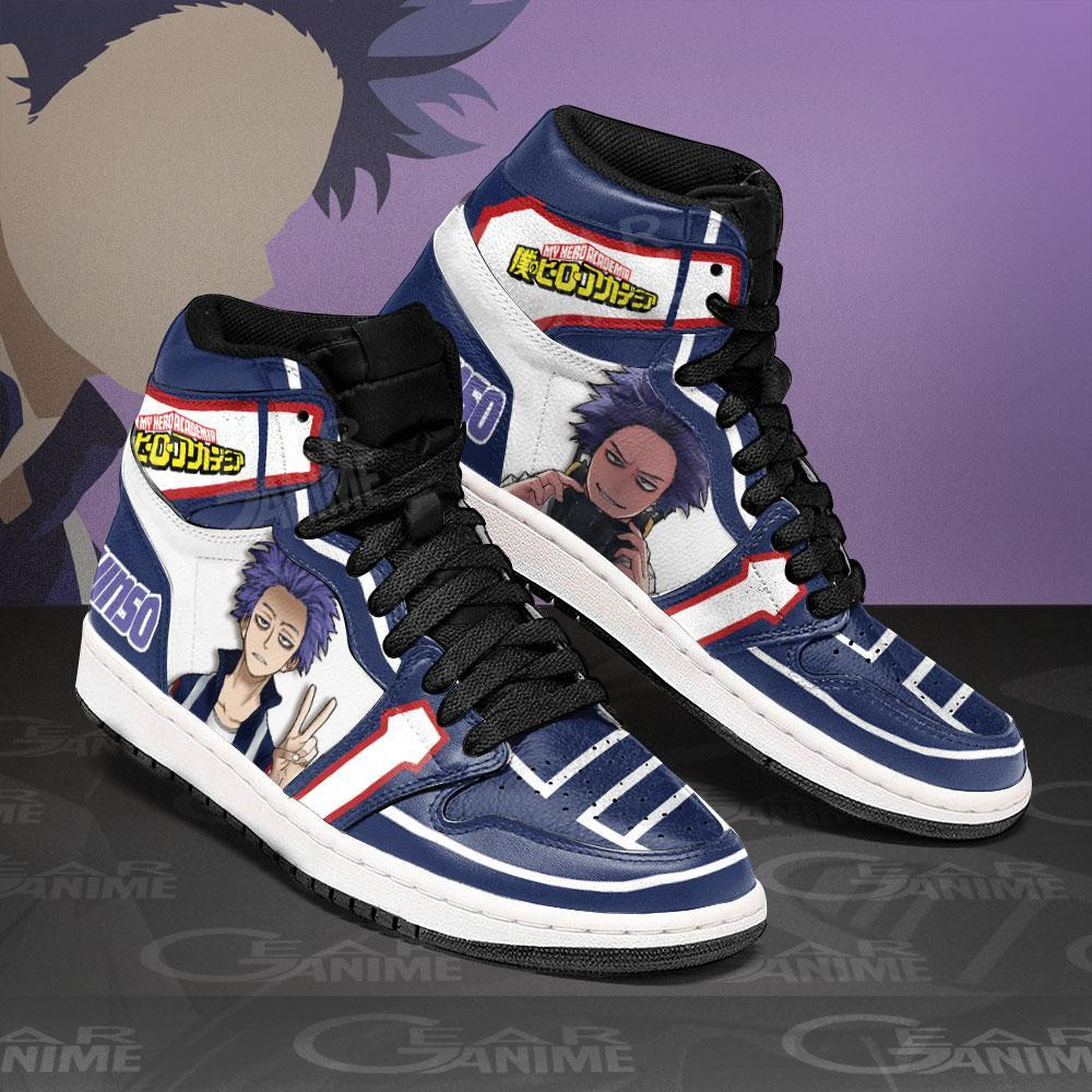 Hitoshi Shinso Sneakers Anime Shoes -  My Hero Academia - Angle 2