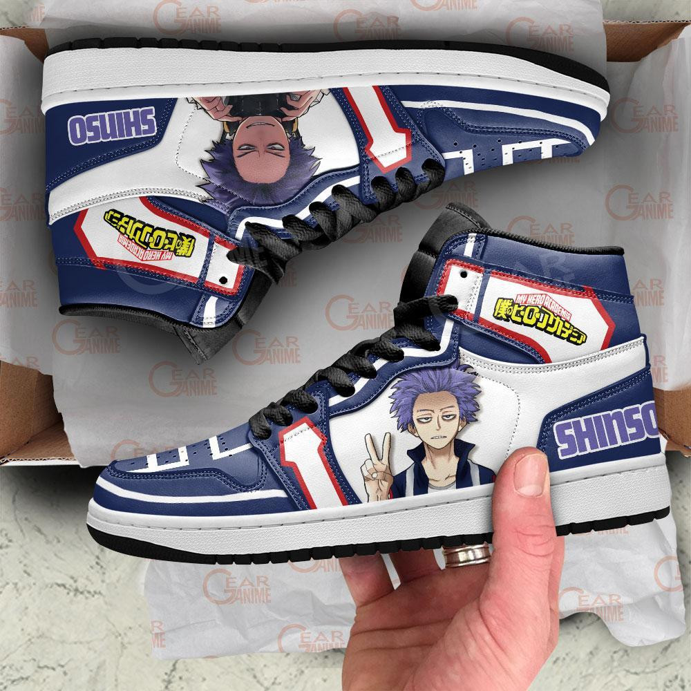 Hitoshi Shinso Sneakers Anime Shoes -  My Hero Academia - Angle 4