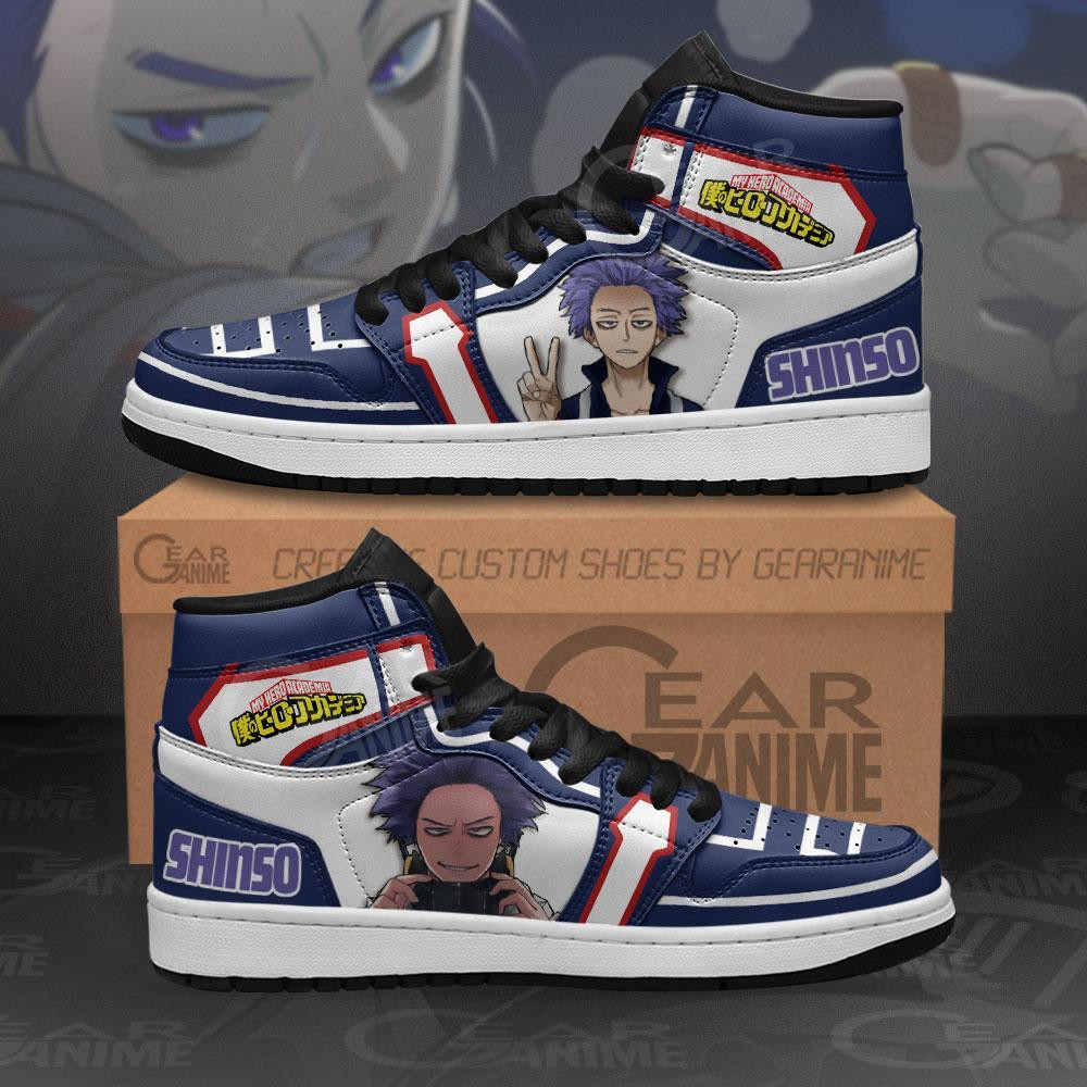 Hitoshi Shinso Sneakers Anime Shoes -  My Hero Academia - Angle 1