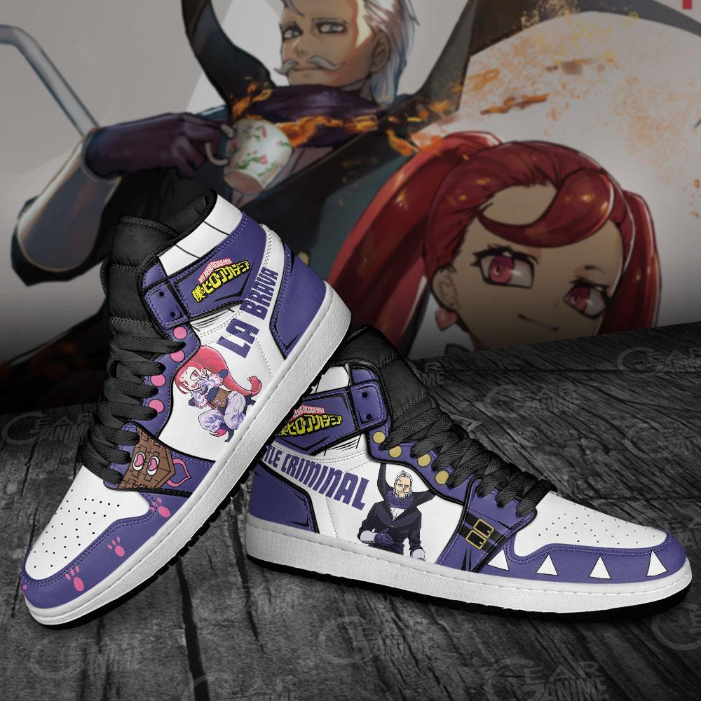 Gentle Criminal And La Brava Sneakers Anime Shoes -  My Hero Academia - Angle 4