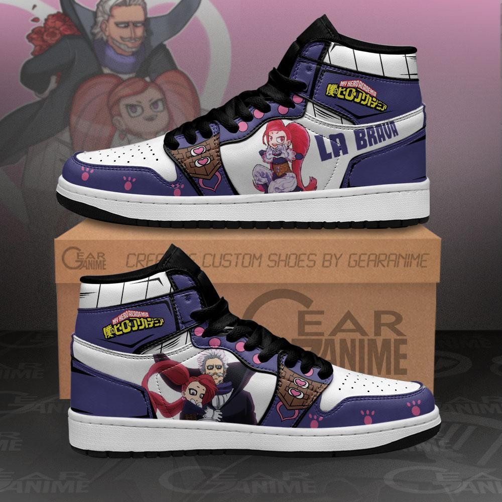 Gentle Criminal And La Brava Sneakers Anime Shoes -  My Hero Academia - Angle 1