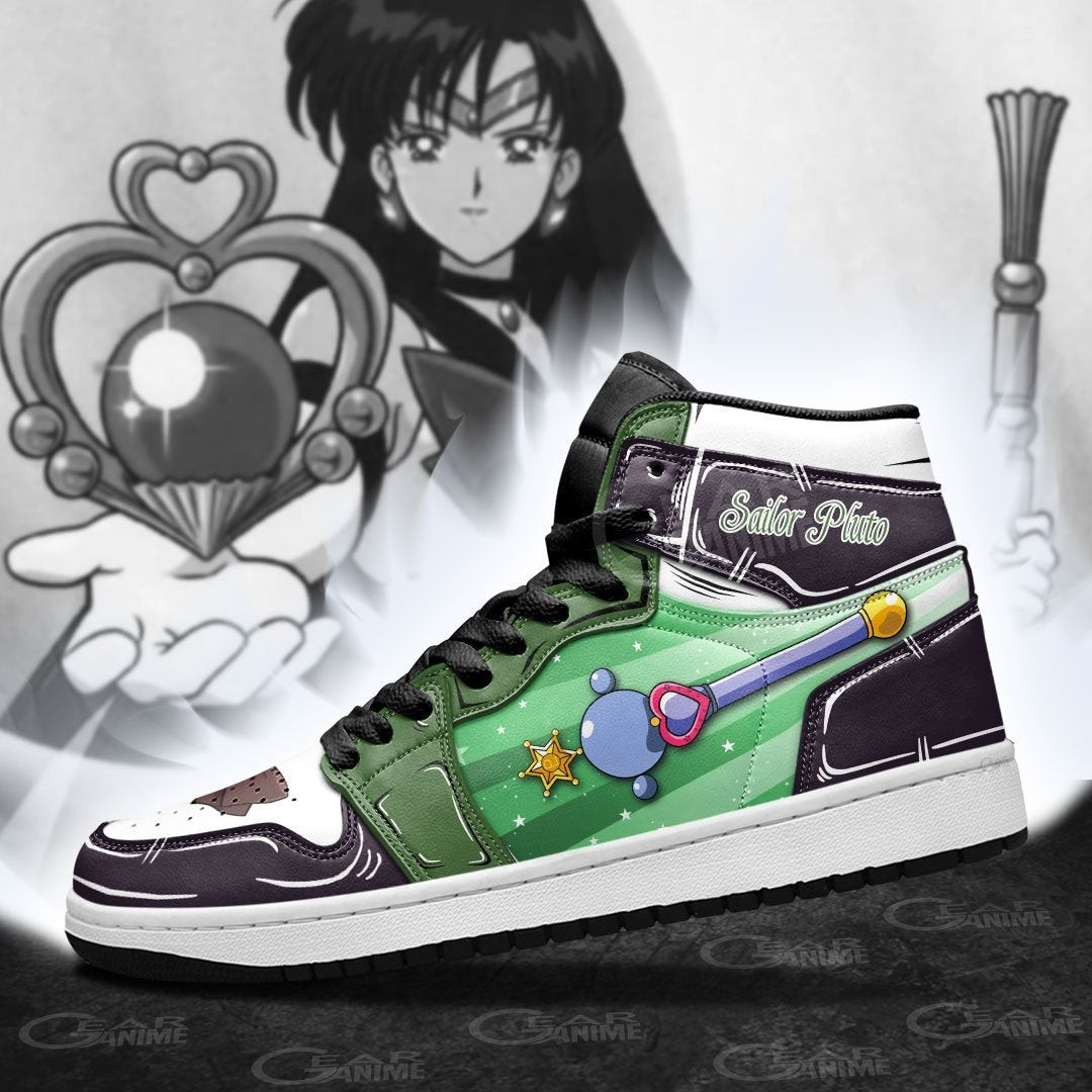 Sailor Pluto Sneakers Sailor Anime Shoes -  Sailor Moon - Angle 4