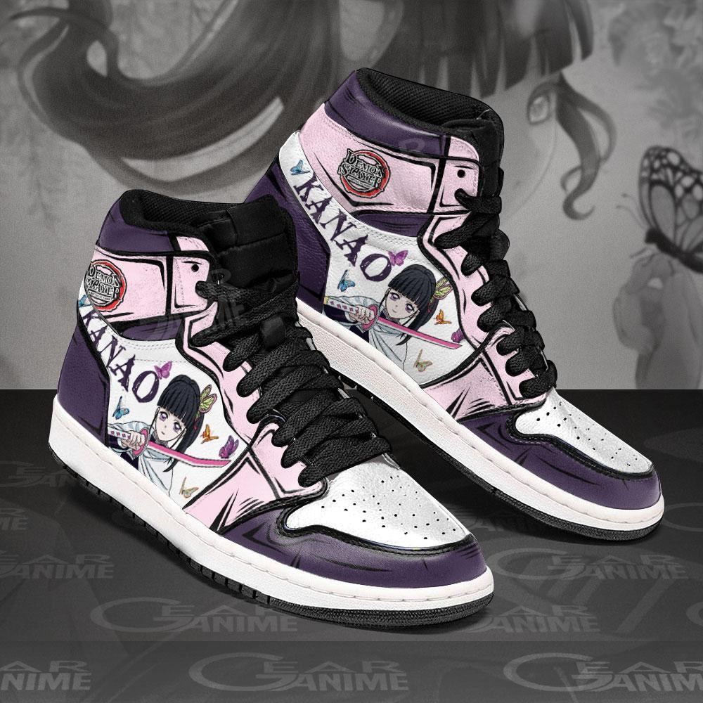 Kanao Tsuyuri Sneakers Anime Shoes -  Demon Slayer: Kimetsu no Yaiba - Angle 2