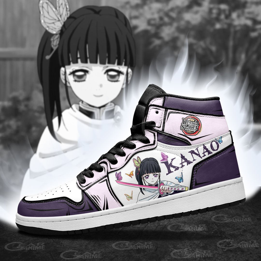 Kanao Tsuyuri Sneakers Anime Shoes -  Demon Slayer: Kimetsu no Yaiba - Angle 3