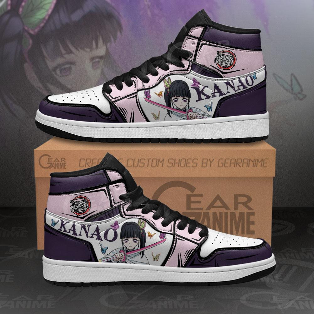 Kanao Tsuyuri Sneakers Anime Shoes -  Demon Slayer: Kimetsu no Yaiba - Angle 1