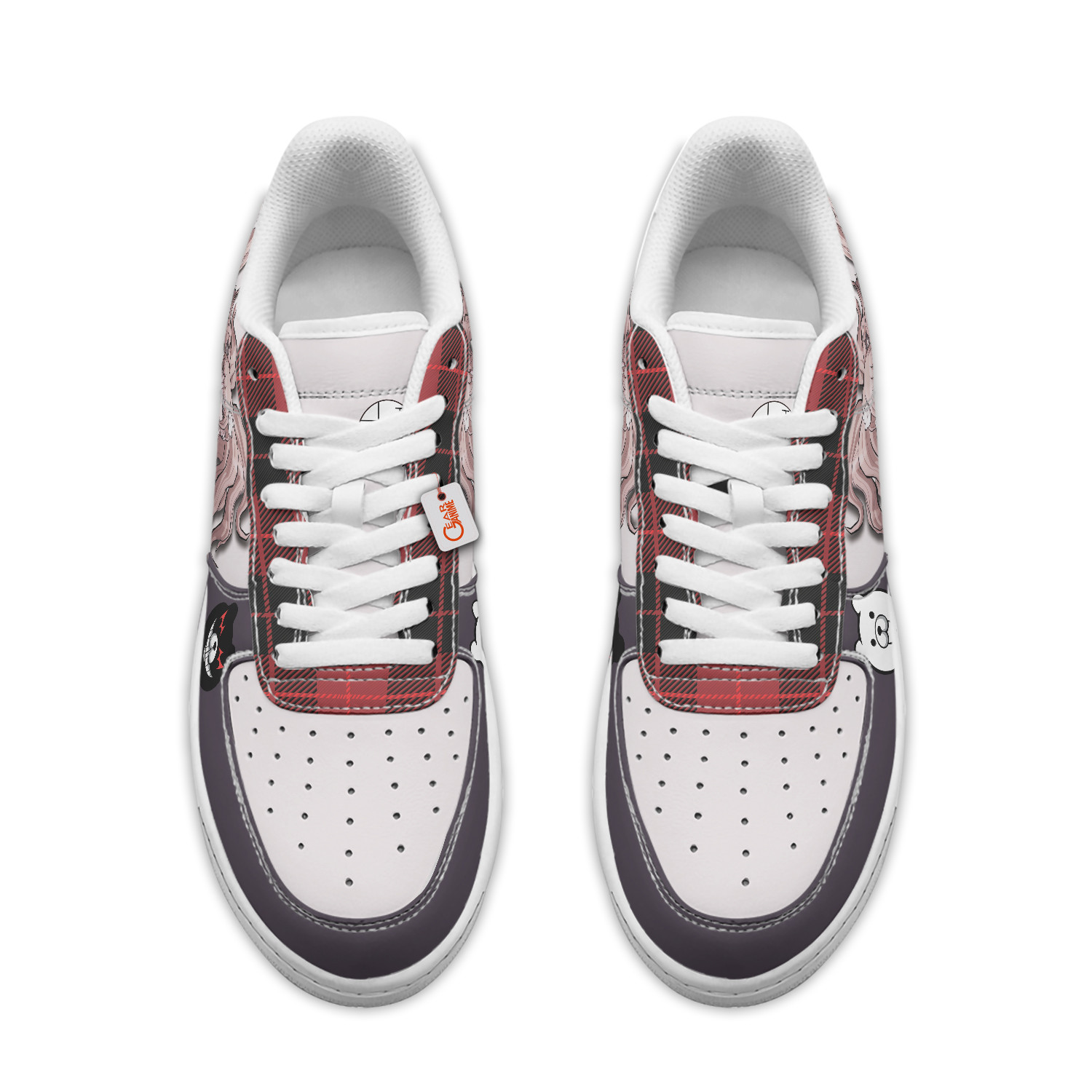 Junko Enoshima Personalized Low-Top Sneakers-GearAnime.com