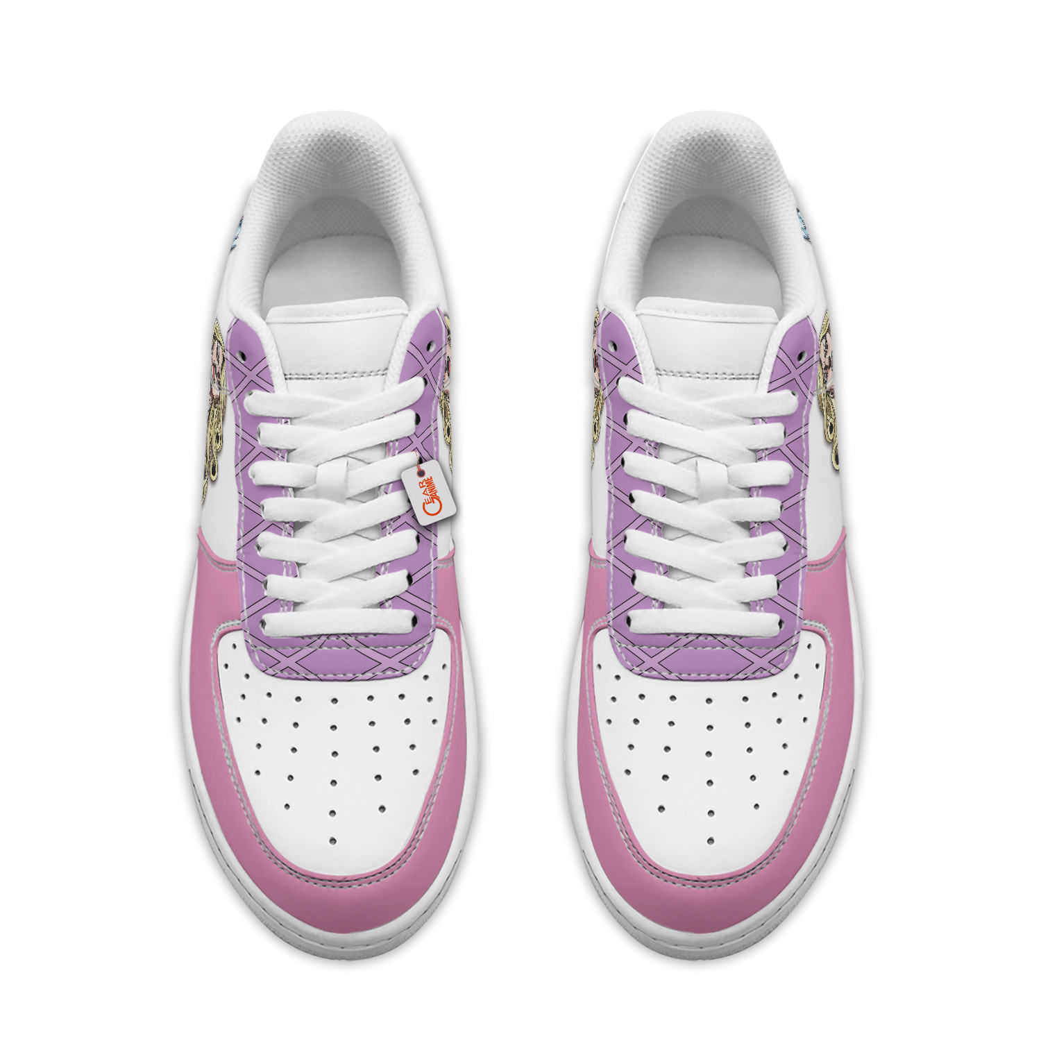 Funny Valentine Personalized Low-Top Sneakers-GearAnime.com