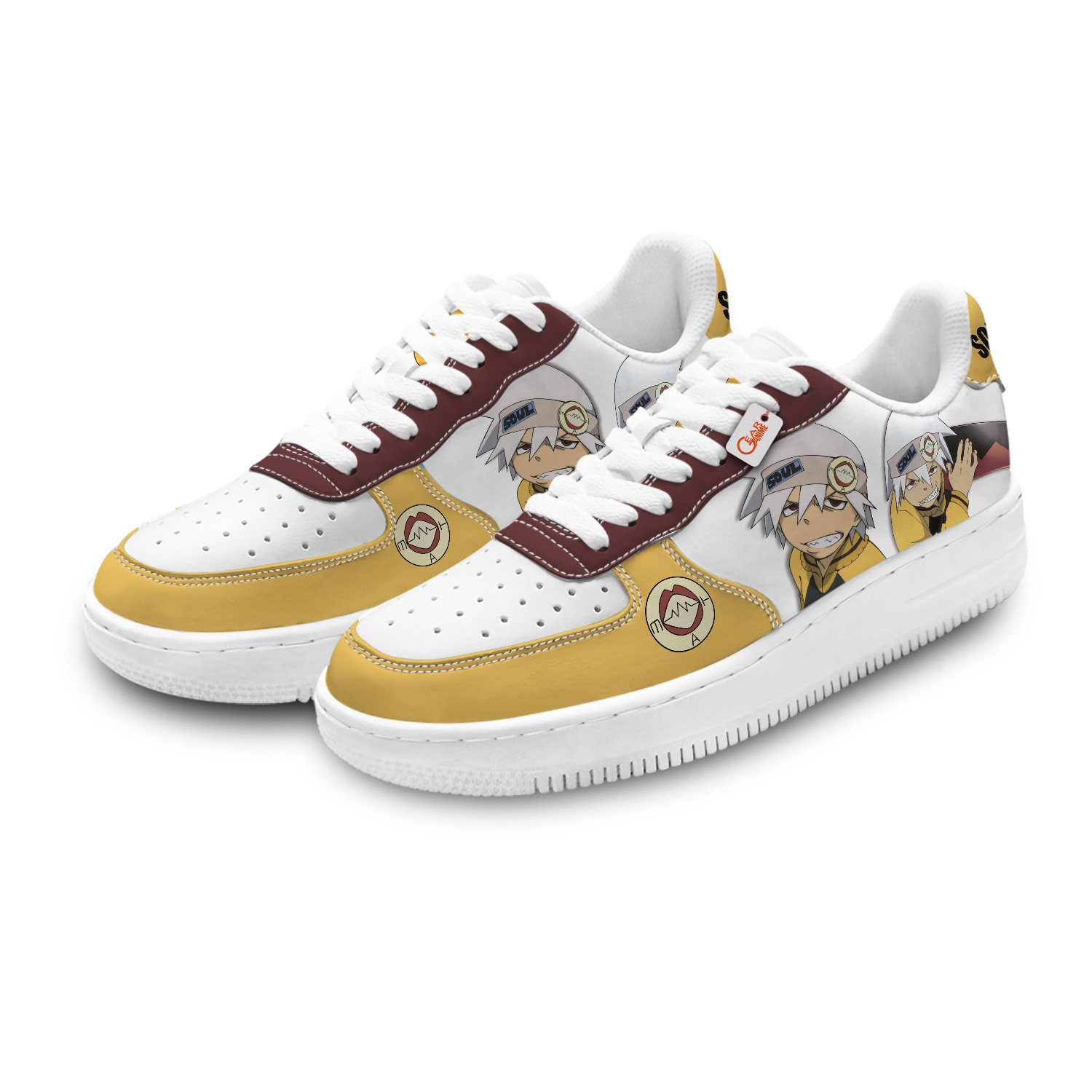 Soul Evans Personalized Low-Top Sneakers-GearAnime.com