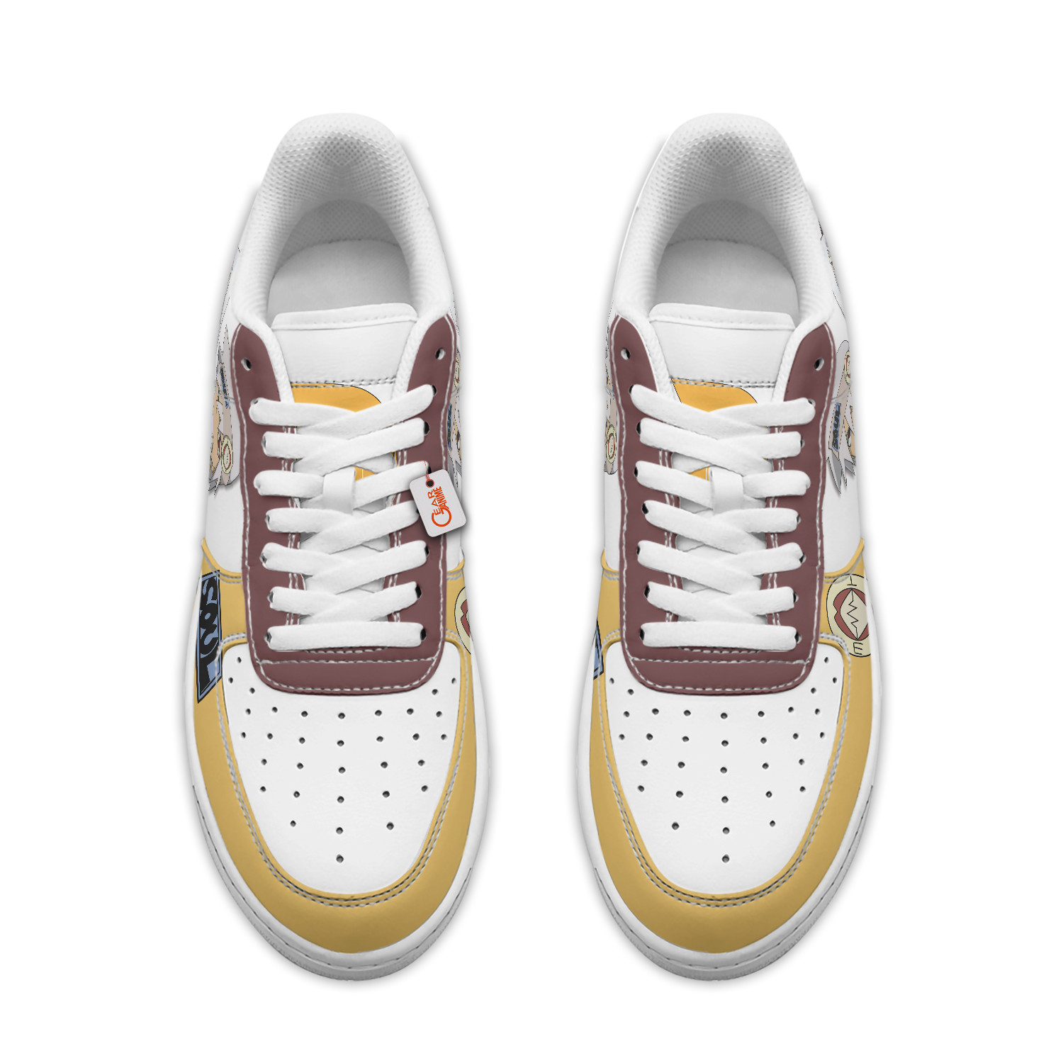Soul Evans Personalized Low-Top Sneakers-GearAnime.com