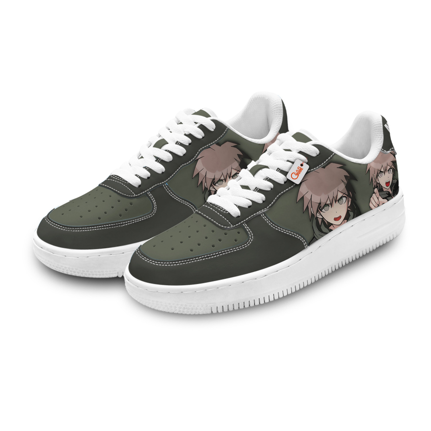 Makoto Naegi Personalized Low-Top Sneakers-GearAnime.com