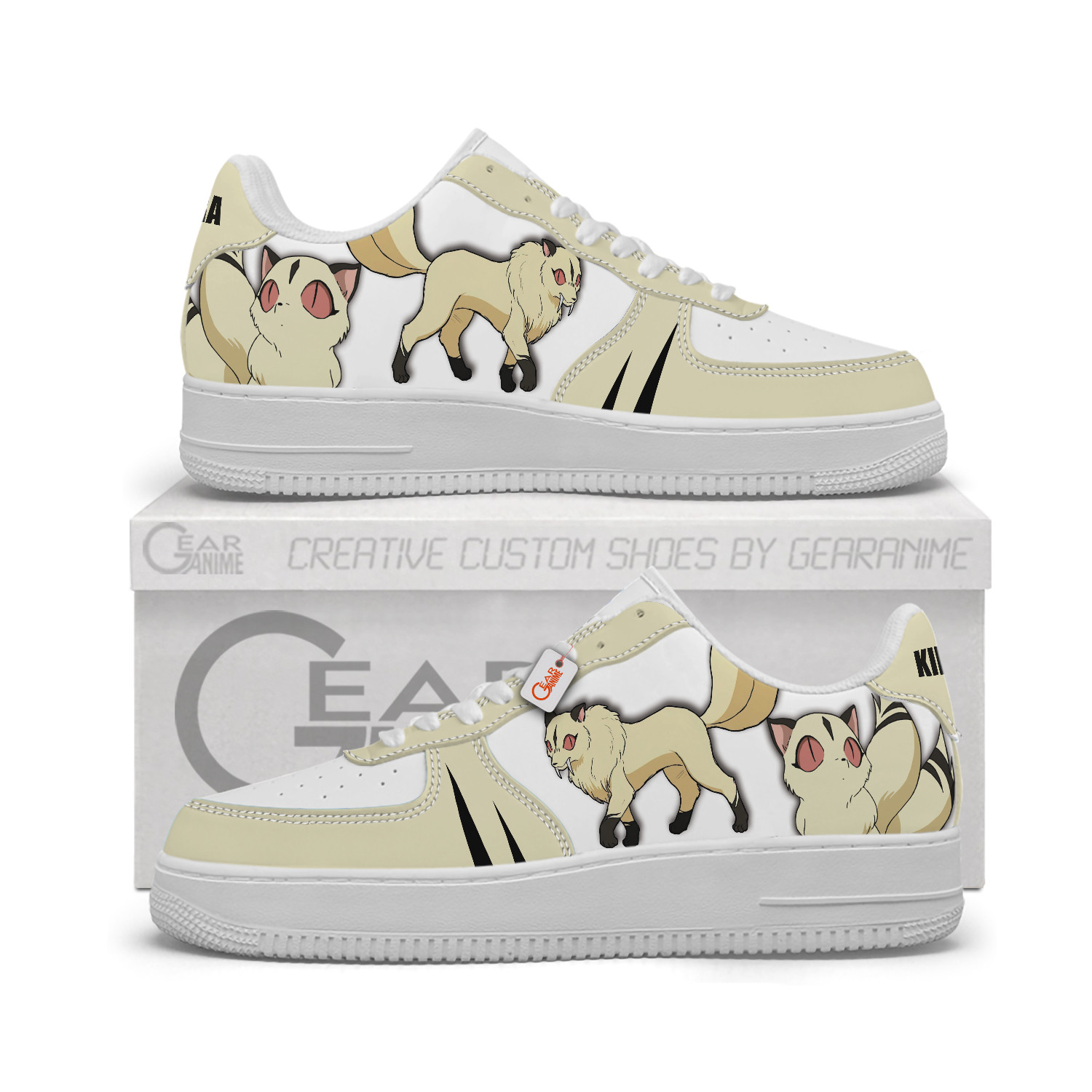 Kirara Personalized Low-Top Sneakers-GearAnime.com