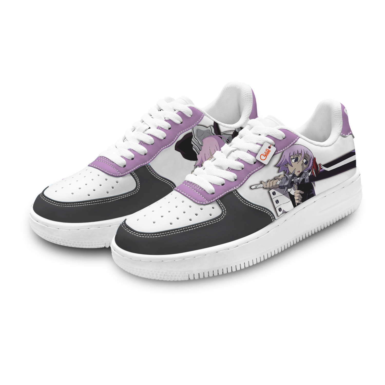 Crona Gorgon Personalized Low-Top Sneakers-GearAnime.com