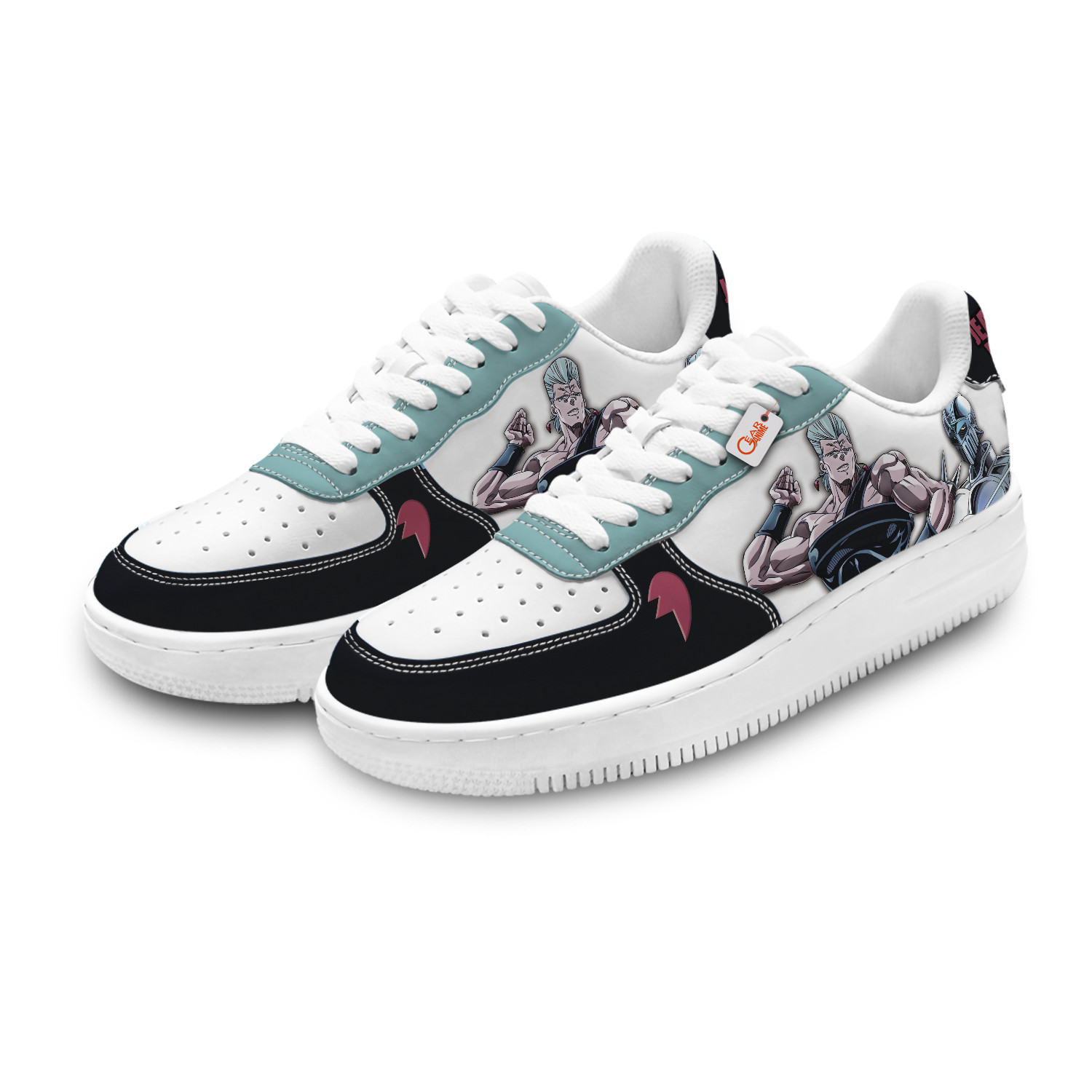 Jean Pierre Polnareff Personalized Low-Top Sneakers-GearAnime.com