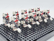 10pcs/set Star Wars Incinerator Troopers Stormtroopers Custom Minifigures Toys