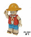 22pcs One Piece Luffy Zoro Sanji Nami Grap Ace Sabo Shank Akainu Minifigures Toy