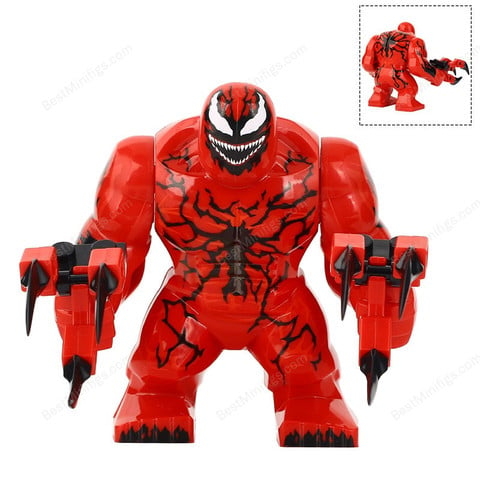 aflange Akkumulering glide Big Size Carnage Red - Venom Let There Be Carnage Marvel Minifigures B -  Best Minifigs