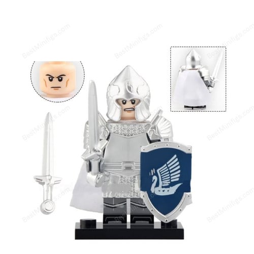 Dol Amroth Soldier (Gondor Elite Soldier) The Lord of the Rings Minifigures Toys