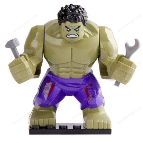 The Incredible Hulk (Large) Marvel Avengers Figure For Custom Minifigures