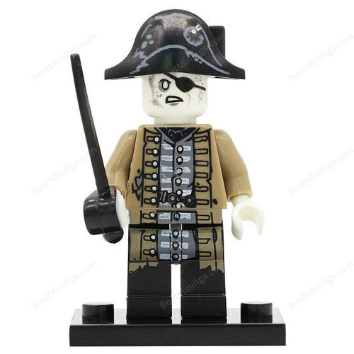 Lieutenant Lesaro (Dead Men) Pirates Of The Caribbean Minifigure Gift Toys