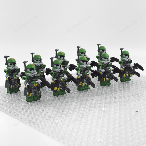 10pcs Star Wars Doom's unit ARC Troopers Minifigures Building Toys