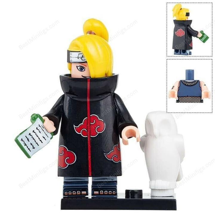 Deidara Akatsuki - Naruto Series Minifigures Block Toys