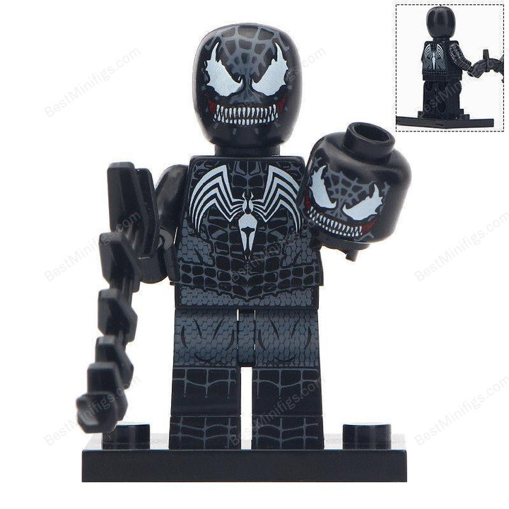 Venom (2007 Edition) Spider-Man 3 Marvel Figure For Custom Minifigures Toy