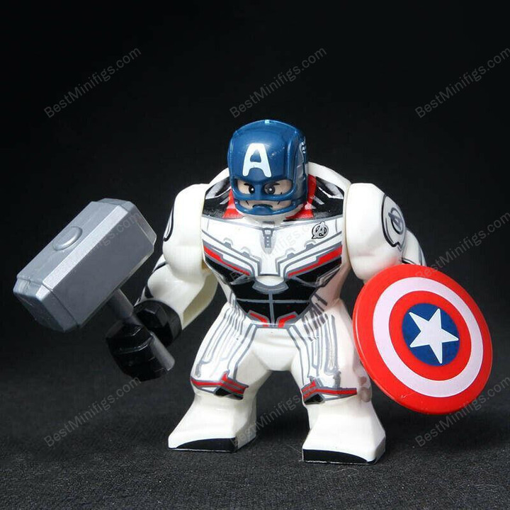 Big Size Captain America Worthy - Marvel Avengers Endgame Minifigure Toys