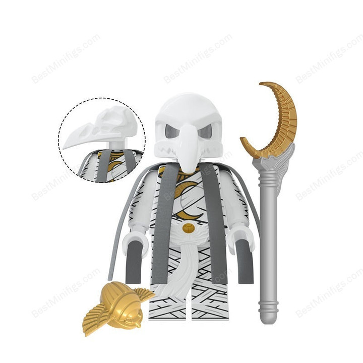 Khonshu (Egyptian Moon God) Moon Knight Marvel Super Heroes Minifigures Toys