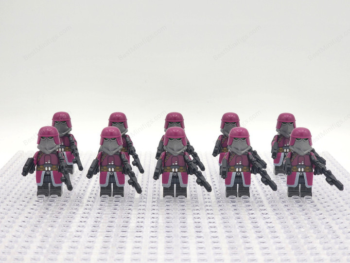 10pcs Star Wars Elite Galactic Marines 21st Nova Corps Custom Minifigures Set