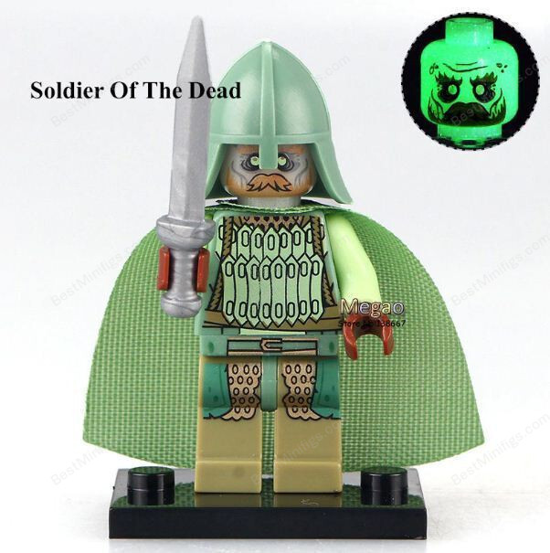 Soldier of the Dead Army The Lord of the Rings Minifigures Toy - Best ...