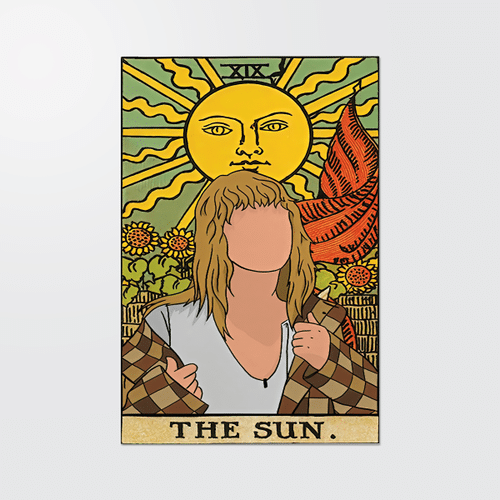 Taylor Swift The Sun Card Poster