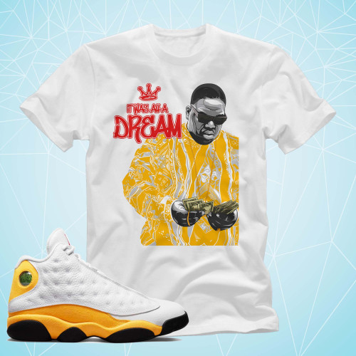 Air Jordan 13 Retro Del Sol Match Shirts - The Notorious B.I.G.