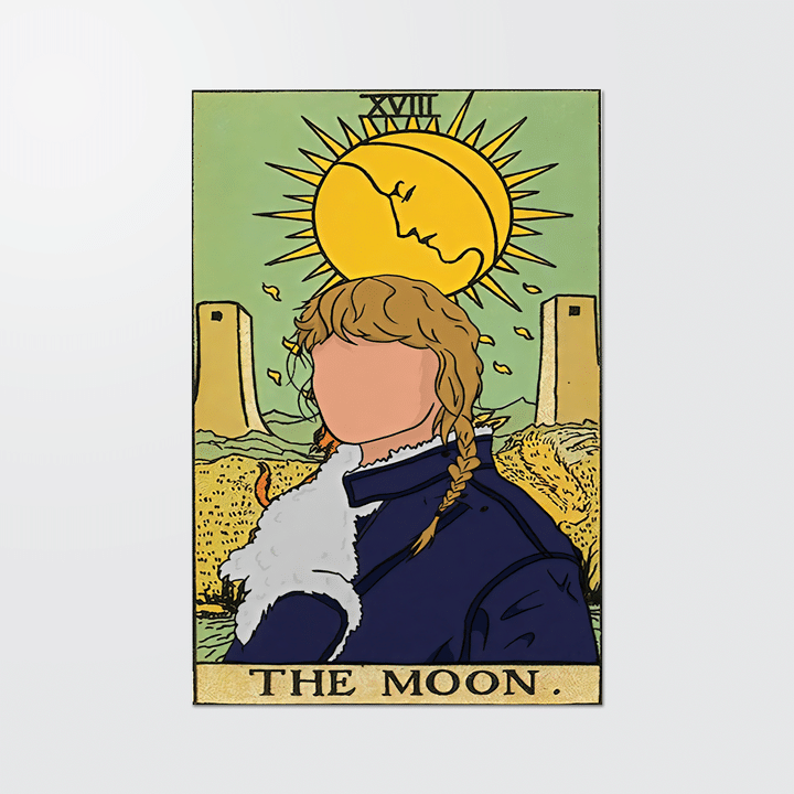 Taylor Swift The Moon Card Poster