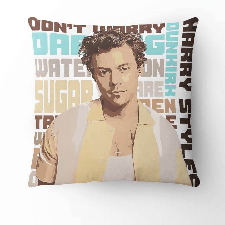 Harry Styles Pillow Case Cover