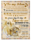 Mother's Day Gift Ideas Custom Name Gifts For Your Mom Lion Blanket - Personalized Fleece Blanket