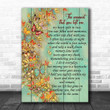 Inspirational & Motivational Wall Art Housewarming Gift The Moment That You Left Me - Butterfly Canvas Print Home Decor