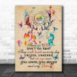 Inspirational & Motivational Wall Art Housewarming Gift Those We Love Don't Go Away - Butterfly Canvas Print Home Decor