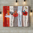 Inspirational & Motivational Wall Art Housewarming Gift You Are - Butterfly Canvas Print Home Decor