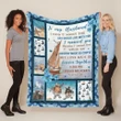 Blanket Gift For Family, Birthday Gift Beautiful Turtle Couple Wife To Husband I Love You - Coastal Fleece Blanket